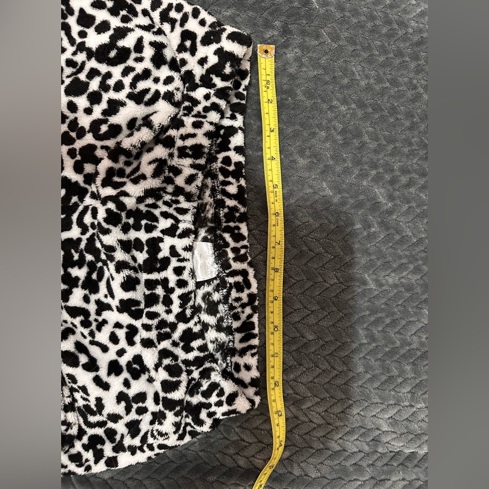 Leopard Print Pajama Bottoms